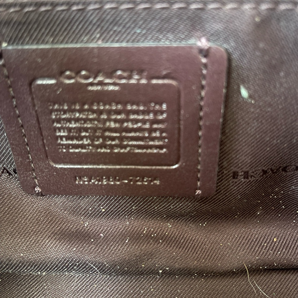 Coach Butterfly Discontinued Style. Used a handful of times. Good condition - Picture 7 of 8